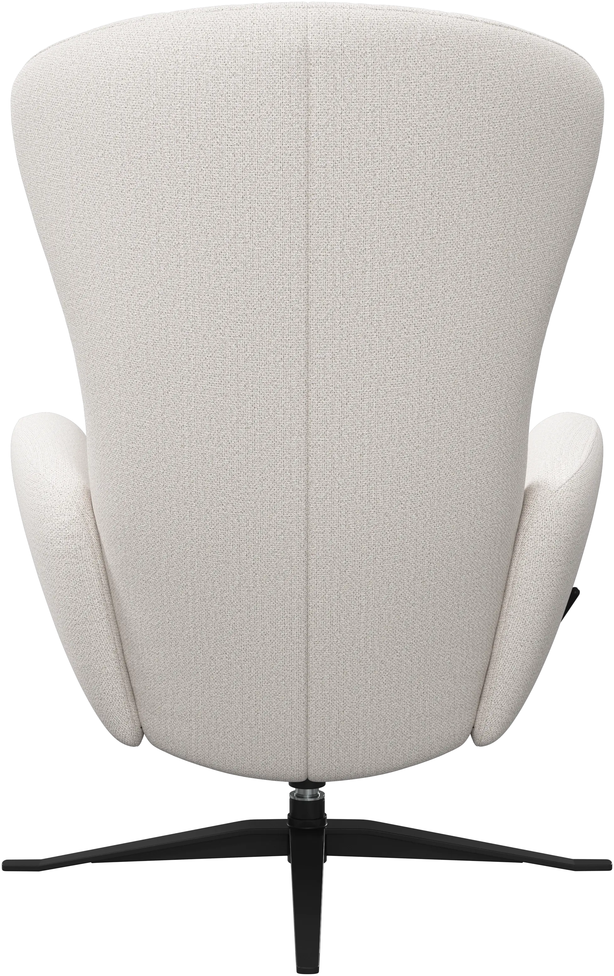 デザイナーアームチェア | リクライニングチェア - ホワイト | ボー